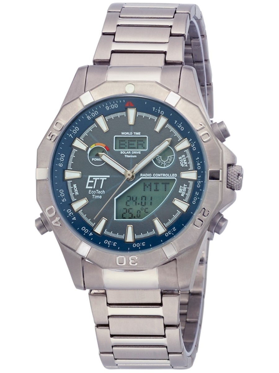 Rouwen Impasse Toevoeging ETT (Eco Tech Time) EGT-11355-50M men's watch, titanium strap | DIALANDO®  Ireland