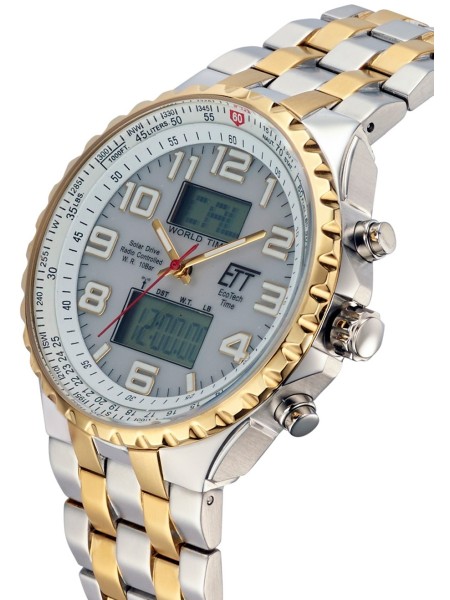 ETT Eco Tech Time EGS-11329-82M men's watch, stainless steel strap