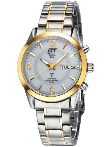ETT Eco Tech Time Gobi EGS-11253-12M montre pour homme, acier inoxydable sangle