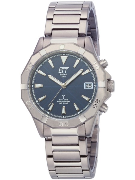 ETT Eco Tech Time EGT-11356-20M herrklocka, titan armband