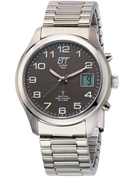 ETT Eco Tech Time Basic EGS-11332-53M montre pour homme, acier inoxydable sangle