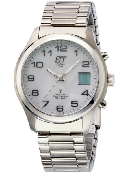 ETT Eco Tech Time Basic EGS-11335-62M montre pour homme, acier inoxydable sangle