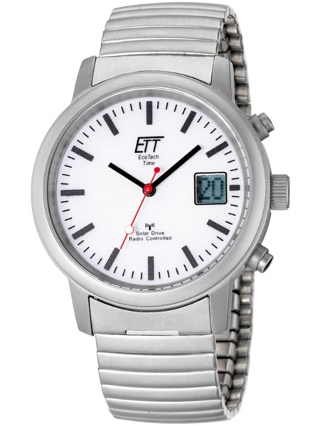 ETT Eco Tech Time Basic EGS-11187-11M montre pour homme, acier inoxydable sangle