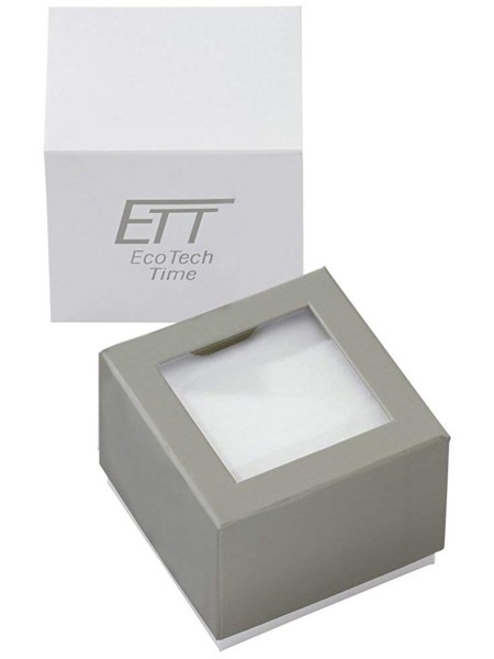 ETT Eco Tech Time Basic EGS-11185-11L herrklocka, äkta läder armband