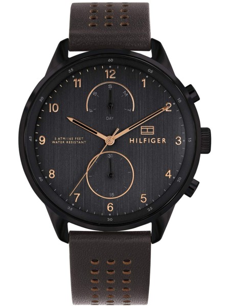 Tommy Hilfiger 1791577 men's watch, real leather strap