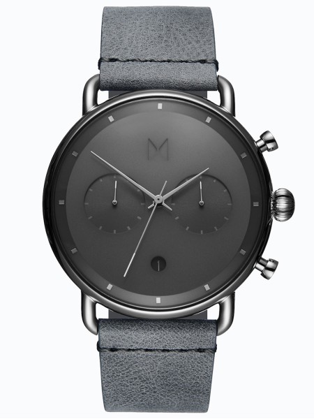MVMT BT01-SGR men's watch, real leather strap