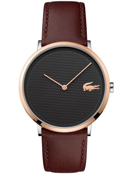 Lacoste 2010952 men's watch, real leather strap