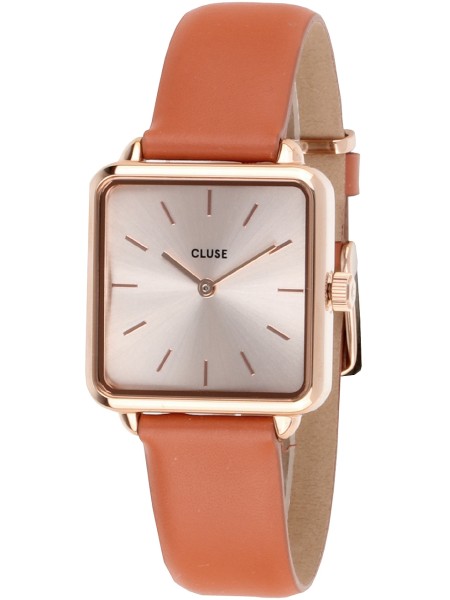 Cluse CL60010 ladies' watch, real leather strap
