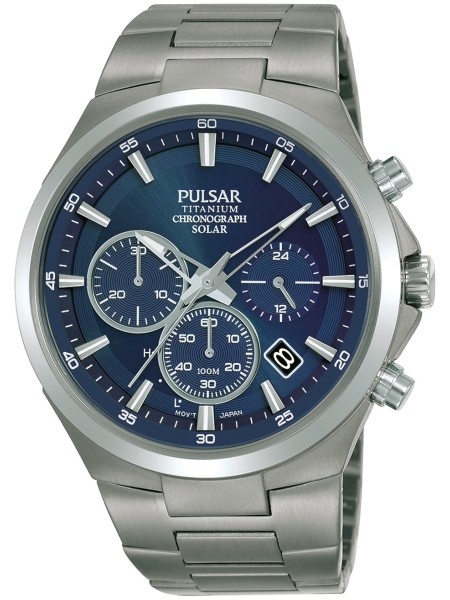 Pulsar PZ5095X1 men's watch, titanium strap