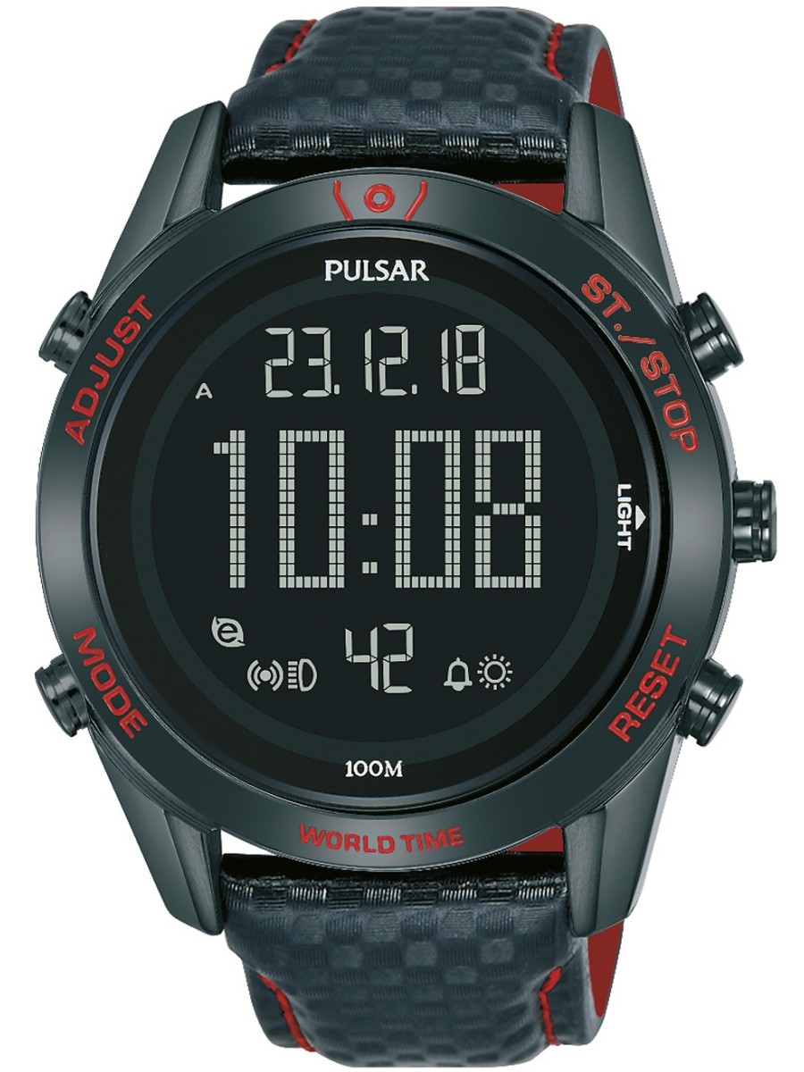 Mens pulsar 2025 digital watch