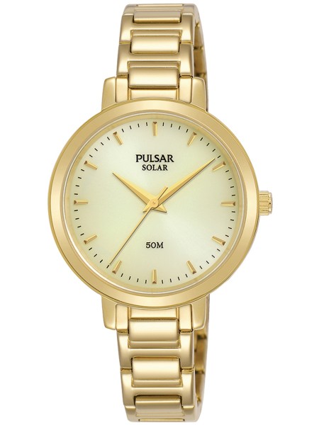 Pulsar Solar PY5074X1 ladies' watch, stainless steel strap