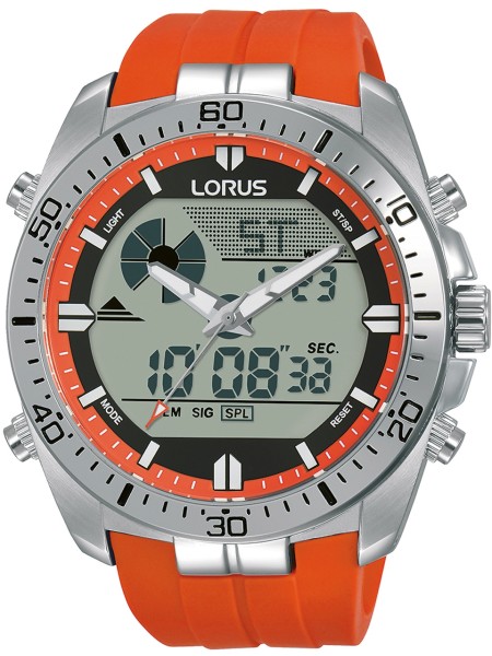 Lorus R2B11AX9 men's watch, silicone strap