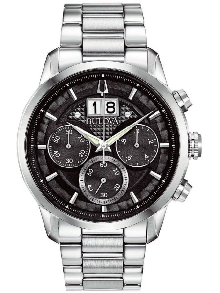 Bulova Sutton Classic 96B319 men's watch, stainless steel strap