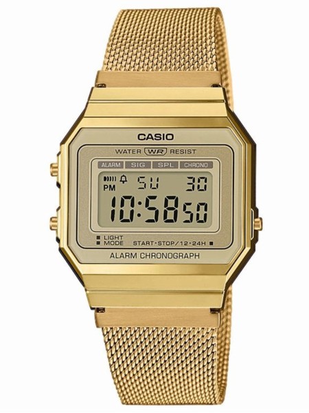 Casio Classic Collection A700WEMG-9AEF  montre de dame, acier inoxydable sangle