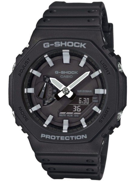 Casio G-Shock GA-2100-1AER herrklocka, harts armband