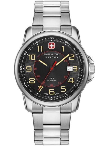 Swiss Military Hanowa Swiss Grenadier 06-5330.04.007 herrklocka, rostfritt stål armband