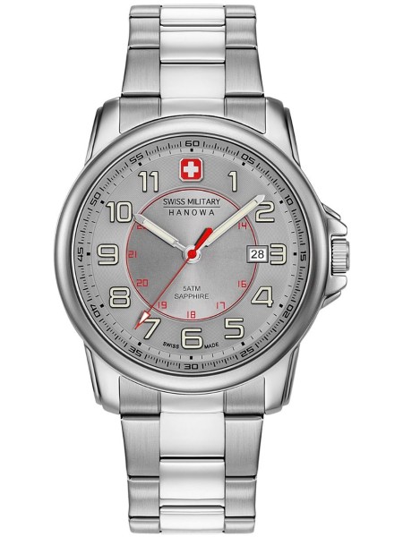 Swiss Military Hanowa Swiss Grenadier 06-5330.04.009 montre pour homme, acier inoxydable sangle