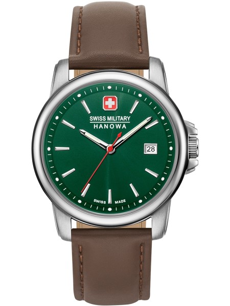 Swiss Military Hanowa Swiss Recruit II 06-4230.7.04.006 men's watch, cuir véritable strap