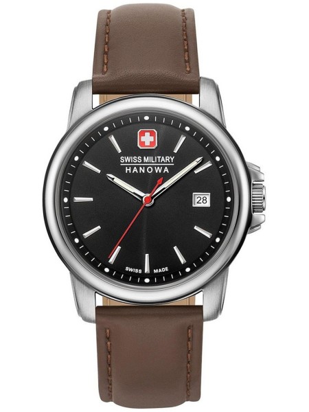 Swiss Military Hanowa Swiss Recruit II 06-4230.7.04.007 men's watch, real leather strap
