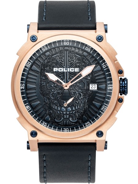 Police PL15728JSR.03 men's watch, real leather strap