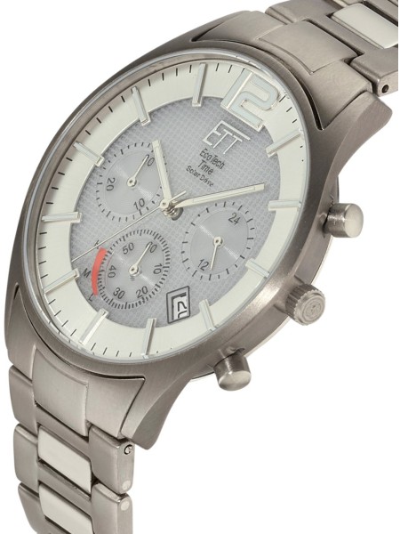 ETT Eco Tech Time EGT-12047-41M men's watch, titanium strap
