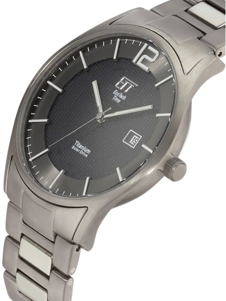 ETT Eco Tech Time EGT-12054-51M men's watch, titane strap