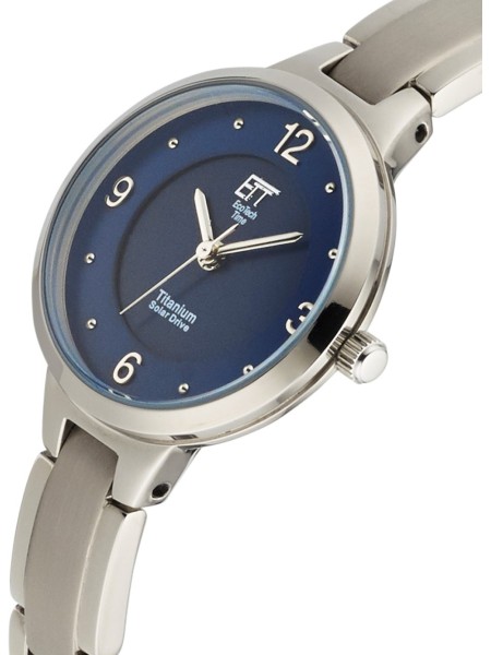 ETT Eco Tech Time ELT-12045-31M γυναικείο ρολόι, με λουράκι titanium