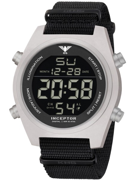 KHS KHS.INCSD.NB men's watch, textile strap