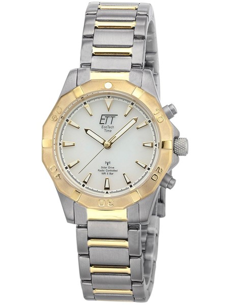 ETT Eco Tech Time Alaska ELT-11360-15M Relógio para mulher, pulseira de titanio