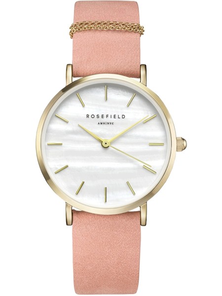 Rosefield WBPG-W72 dámské hodinky, pásek real leather