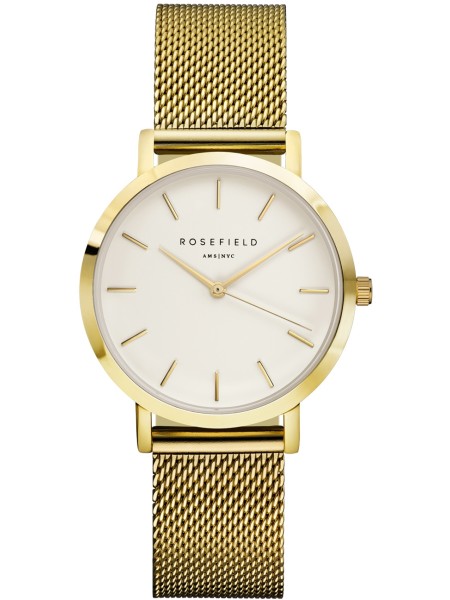 Rosefield TWG-T51 γυναικείο ρολόι, με λουράκι stainless steel