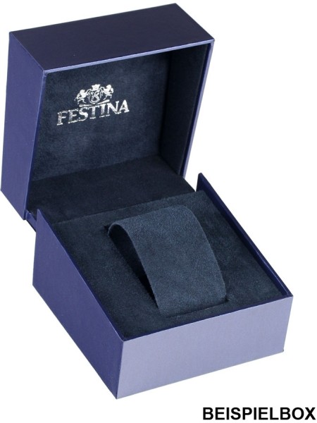 Festina Timeless F20375/5 herrklocka, äkta läder armband