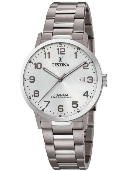 Festina Klassik Titanium F20435/1 montre de dame, titane sangle