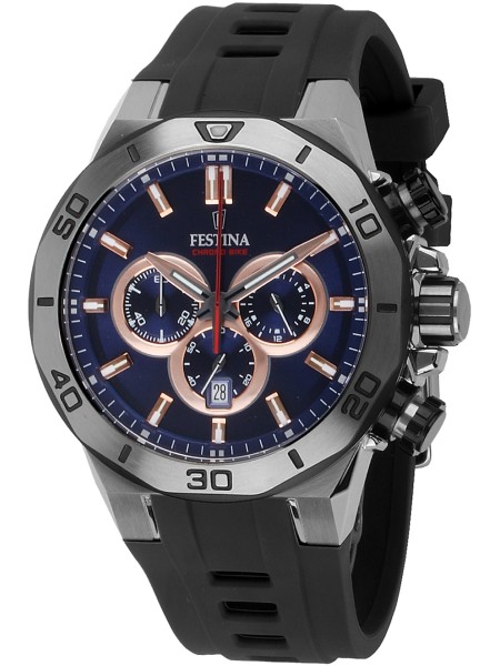 Festina F20449/1 men's watch, silicone strap