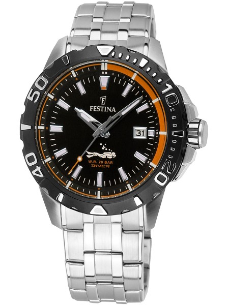 Festina The Originals F20461/3 men's watch, acier inoxydable strap