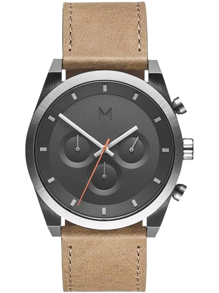 MVMT Element Chrono 28000044-D men's watch, cuir véritable strap