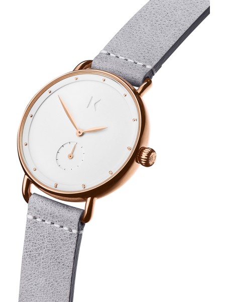 MVMT Bloom D-FR01-RGGR dámske hodinky, remienok real leather