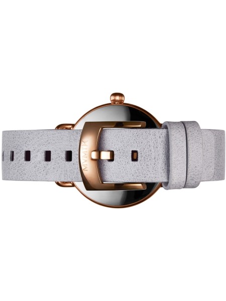 Montre pour dames MVMT Bloom D-FR01-RGGR, bracelet cuir véritable