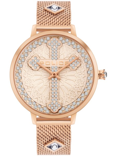 Police Socotra PL16031MSR.32MMA Relógio para mulher, pulseira de acero inoxidable