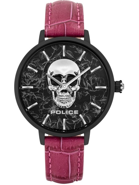 Police Miona PL16032MSB.02 γυναικείο ρολόι, με λουράκι real leather