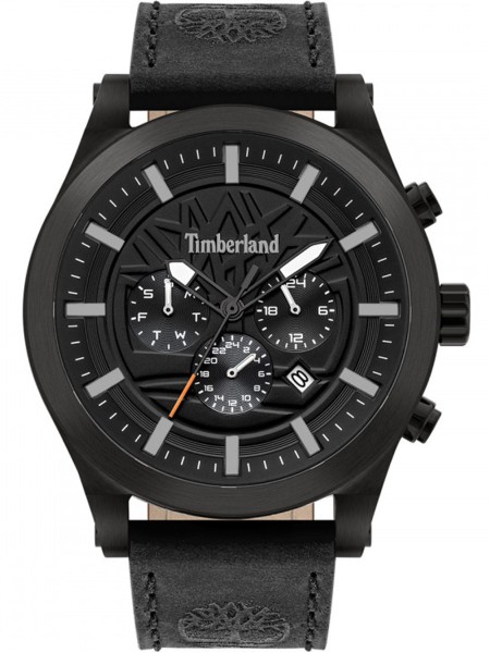 Timberland TBL15661JSB.02 montre pour homme, cuir véritable sangle