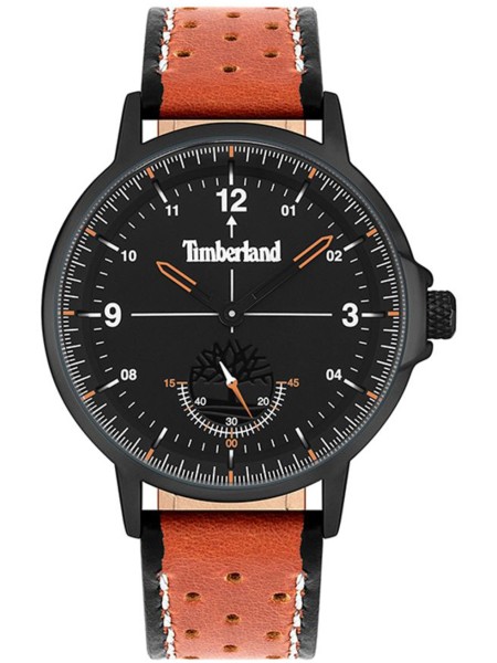 Timberland Parkridge TBL15943JYB.02 montre pour homme, cuir véritable sangle