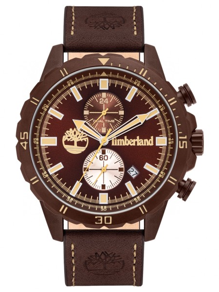 Timberland Dunford TBL16003JYBN.12 men's watch, real leather strap