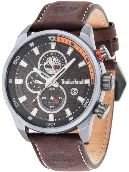 Timberland TBL14816JLU.02A men's watch, real leather strap