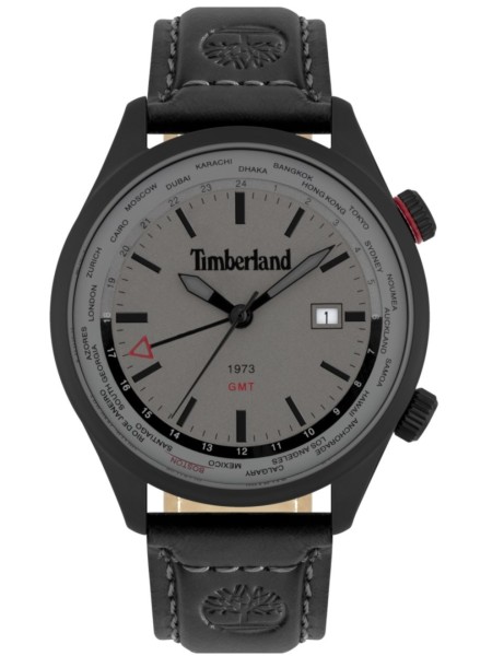 Timberland TBL15942JSB.13 herrklocka, äkta läder armband