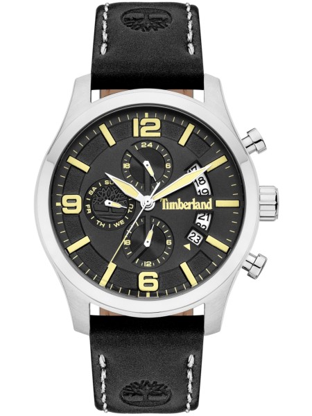 Timberland TBL15633JS.02 men's watch, real leather strap