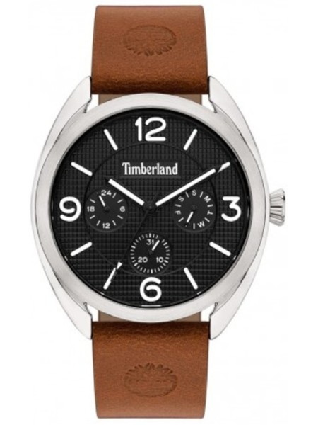 Timberland Burnham TBL15631JYS.02 men's watch, real leather strap