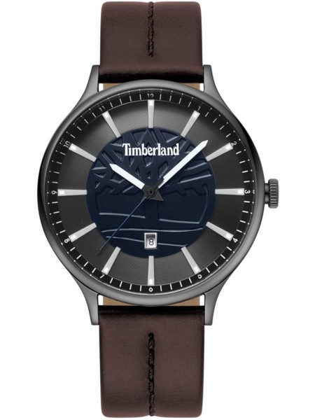Timberland TBL15488JSU.03 montre pour homme, cuir véritable sangle