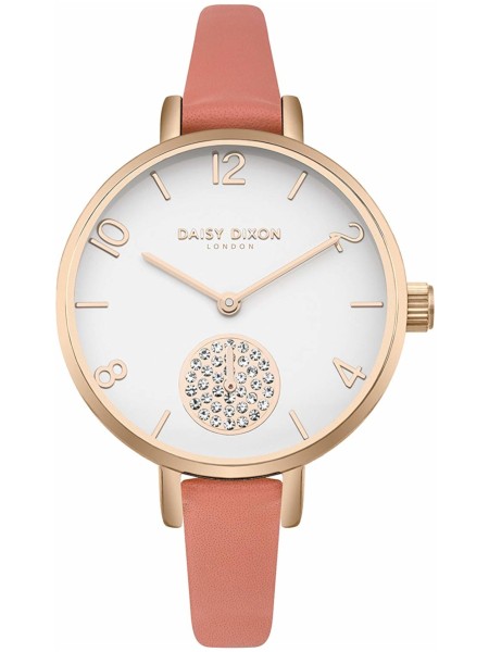 Daisy Dixon Alice DD075ORG Relógio para mulher, pulseira de cuero real