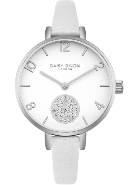 Daisy Dixon DD075WS ladies' watch, real leather strap